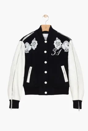 3.1 x BG Exclusive Embroidered Varsity Jacket