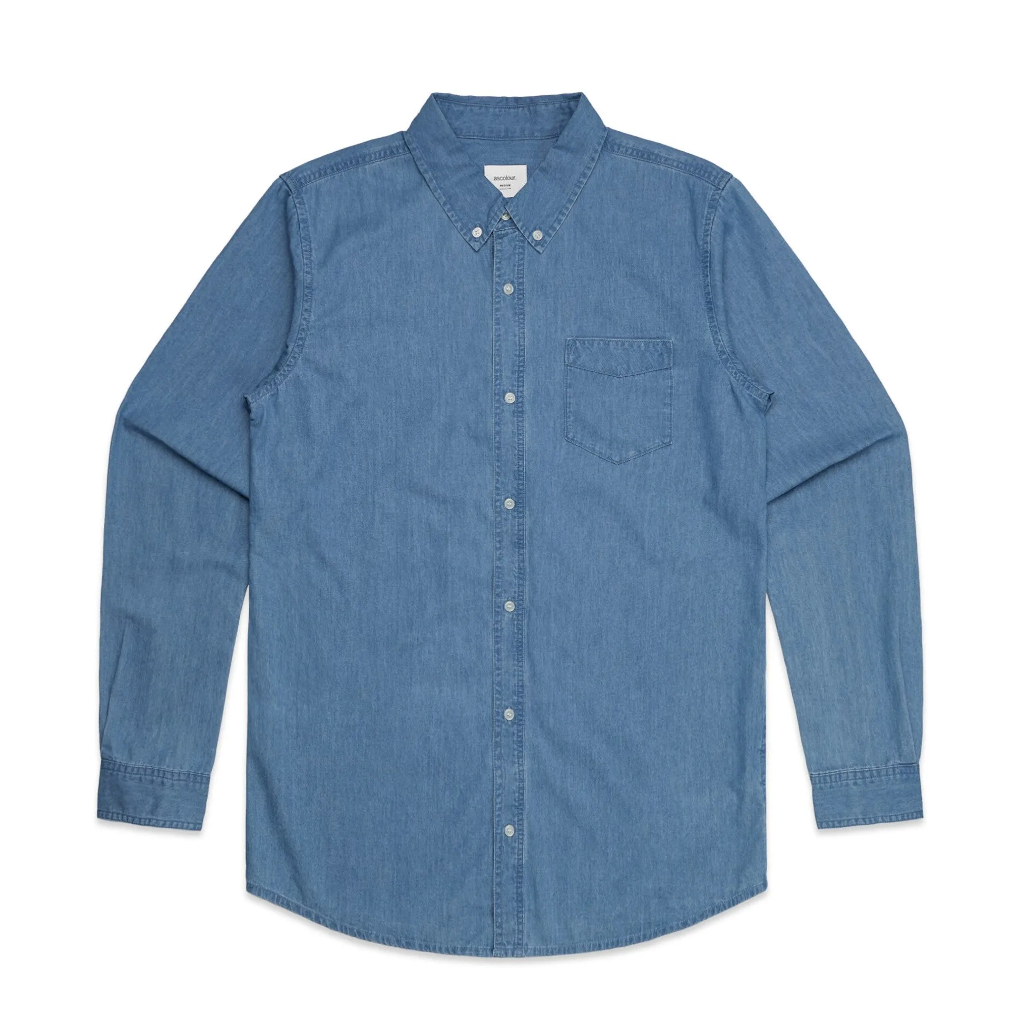 Ascolour Blue Denim Shirt - (5409)