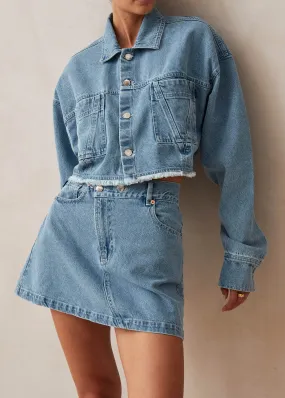 Calgary Blue Denim Jacket