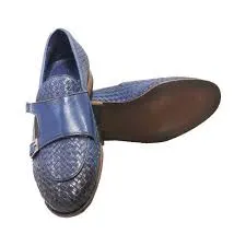 Calvano Blue Monk Strap