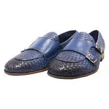 Calvano Blue Monk Strap