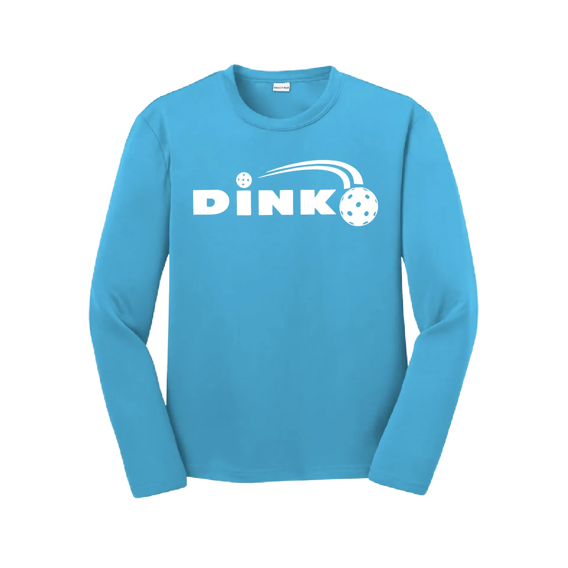 Dink Pickleball | Youth Long Sleeve Athletic Shirt | 100% Polyester