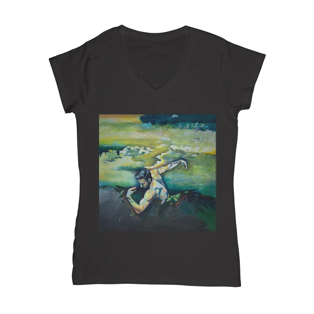 Flying Cloud Classic Women's V-Neck T-Shirt