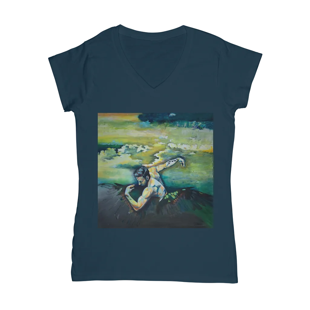 Flying Cloud Classic Women's V-Neck T-Shirt