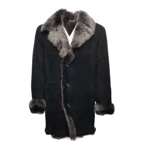 Luxurious Georges Toscana Shearling Sheepskin Coat with Warm and Stylish Design