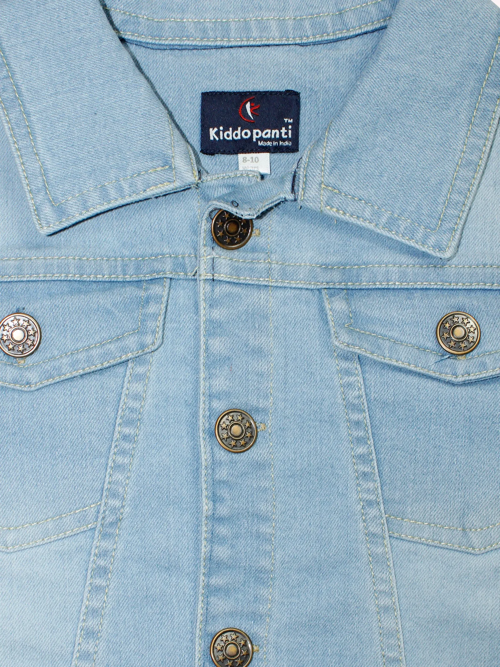 Girls Denim Short Jacket