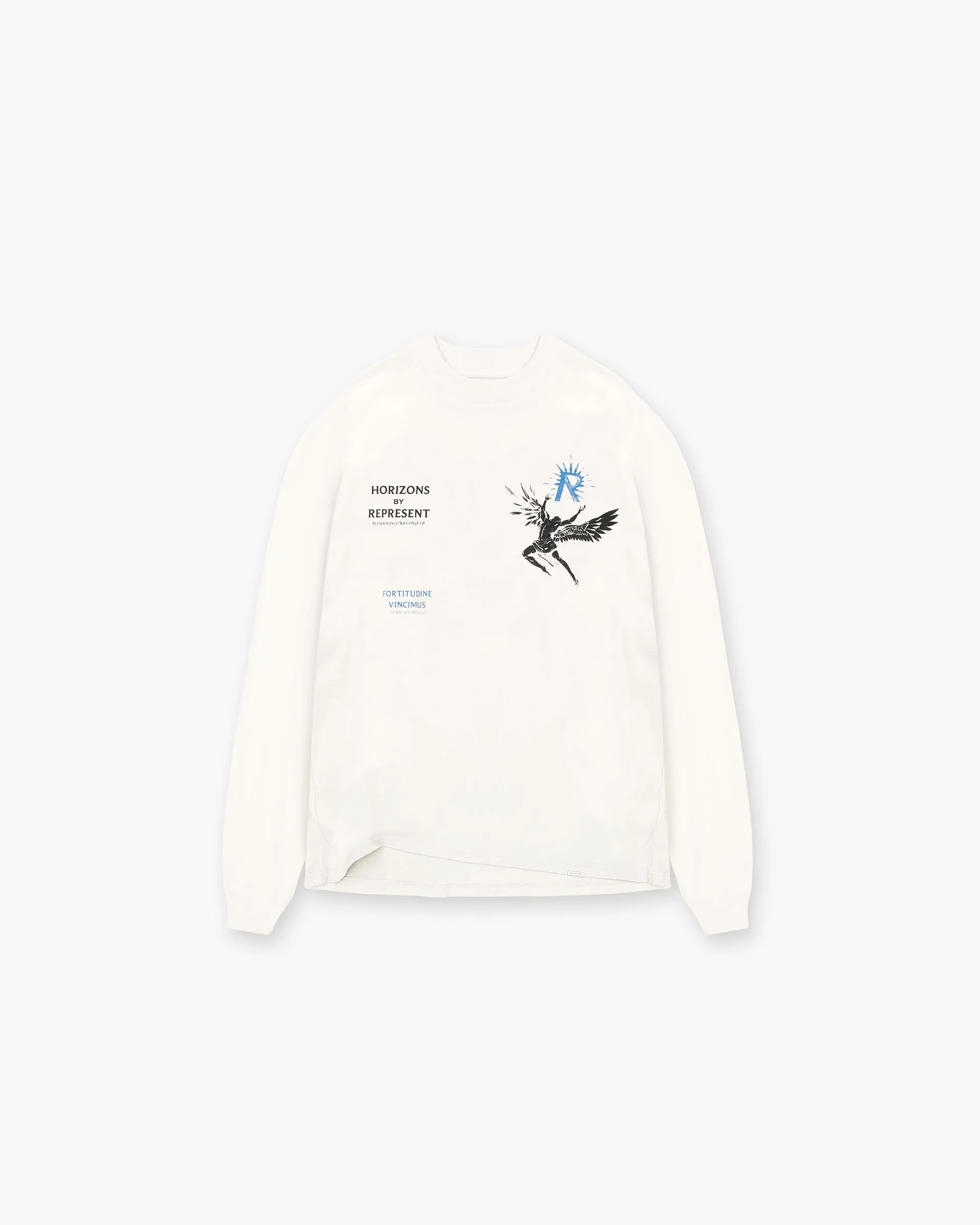 Icarus Long Sleeve T-Shirt - Flat White