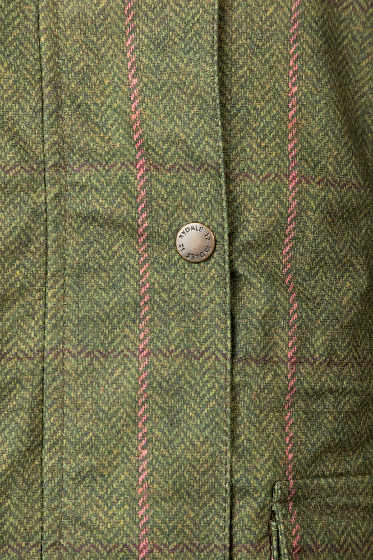 Ladies Tweed Print Shooting Jacket - Danby