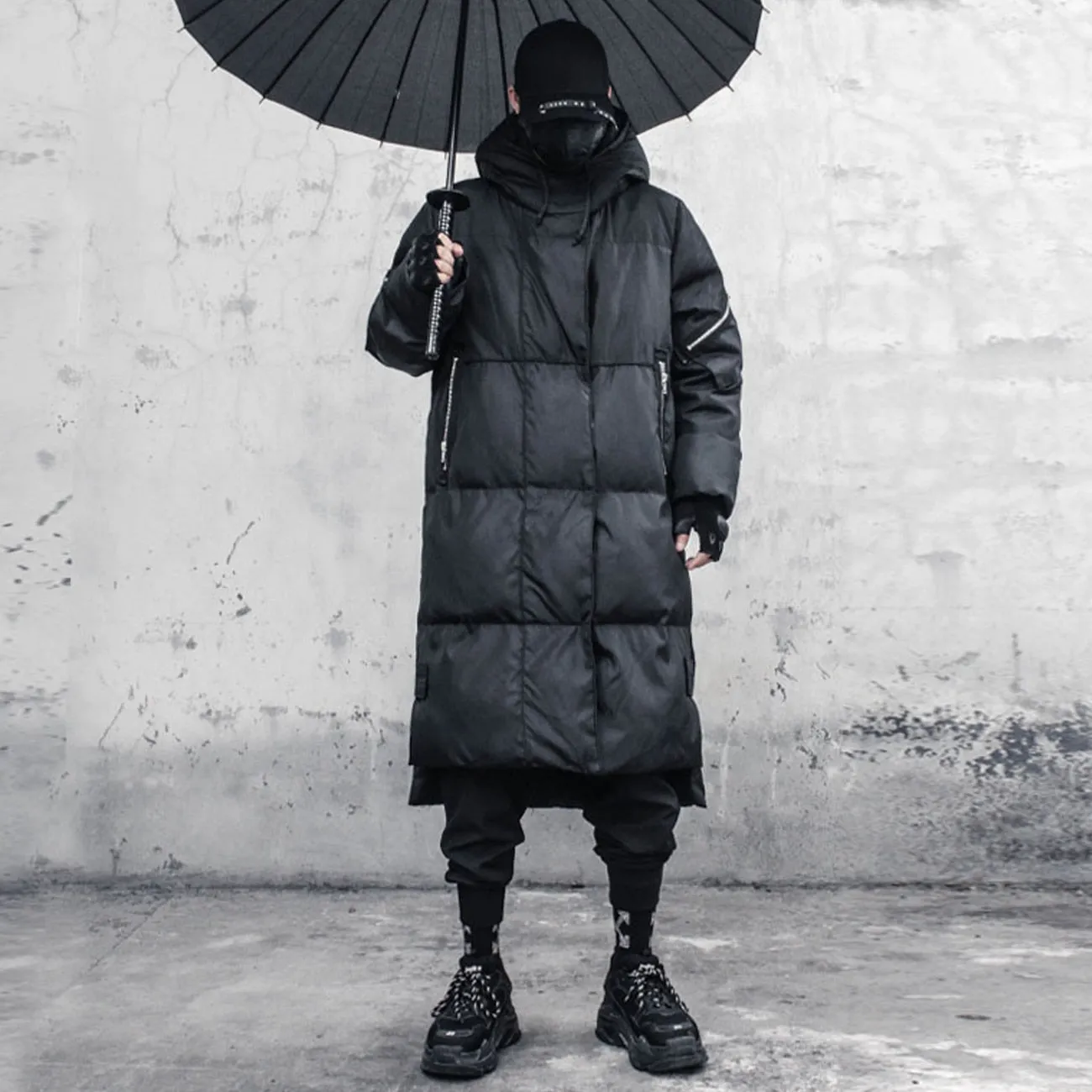 long line padded Coat