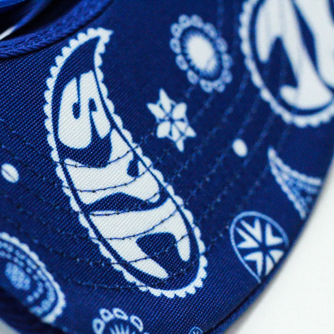 PAISLEY (Street Smarts) Royal Blue Hat