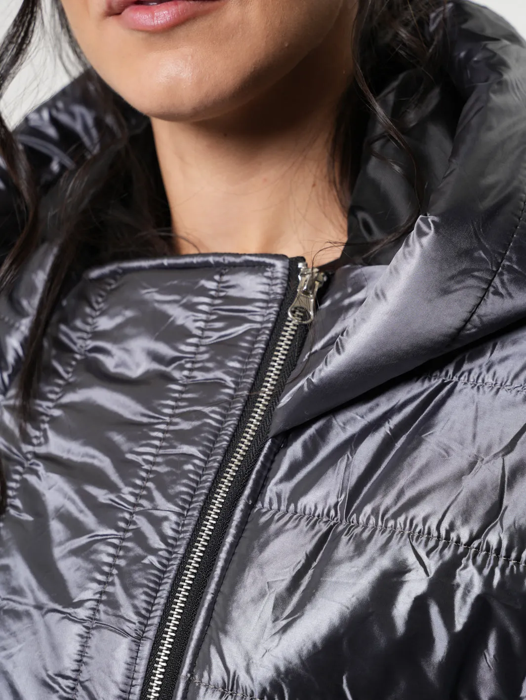 Plus Size Puffer Jacket