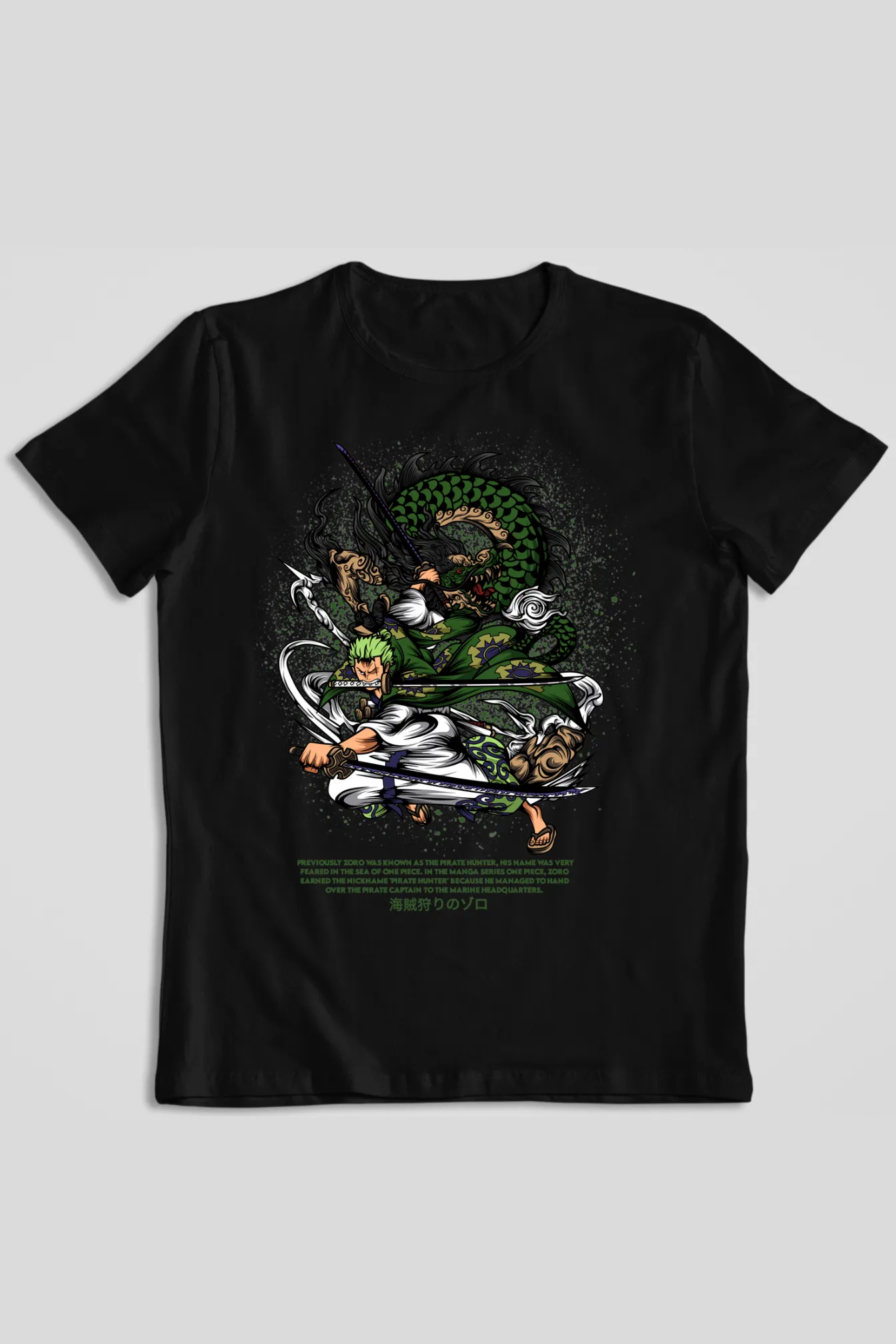 Roronoa Zoro (One Piece) Graphic Printed T-shirt