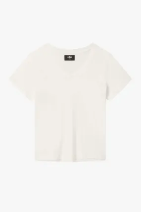 V Neck T-Shirt | Blonde